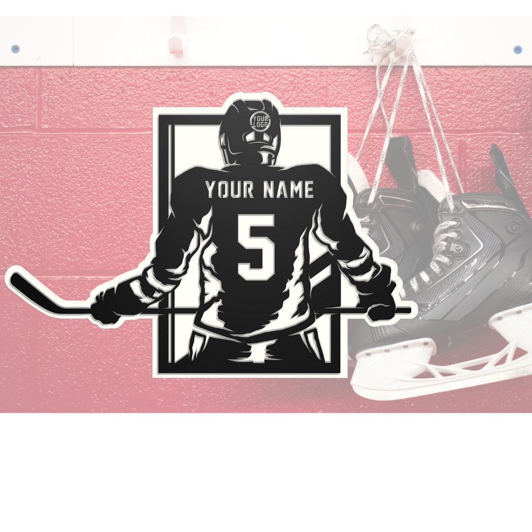 Hockey Jersey stand up - Customizable