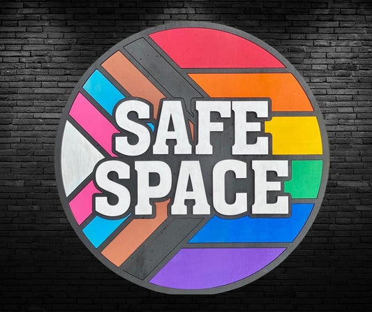 Safe Space LGBTQ Office/Classroom Sign